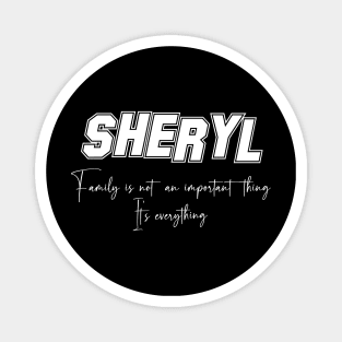 Sheryl Second Name, Sheryl Family Name, Sheryl Middle Name Magnet